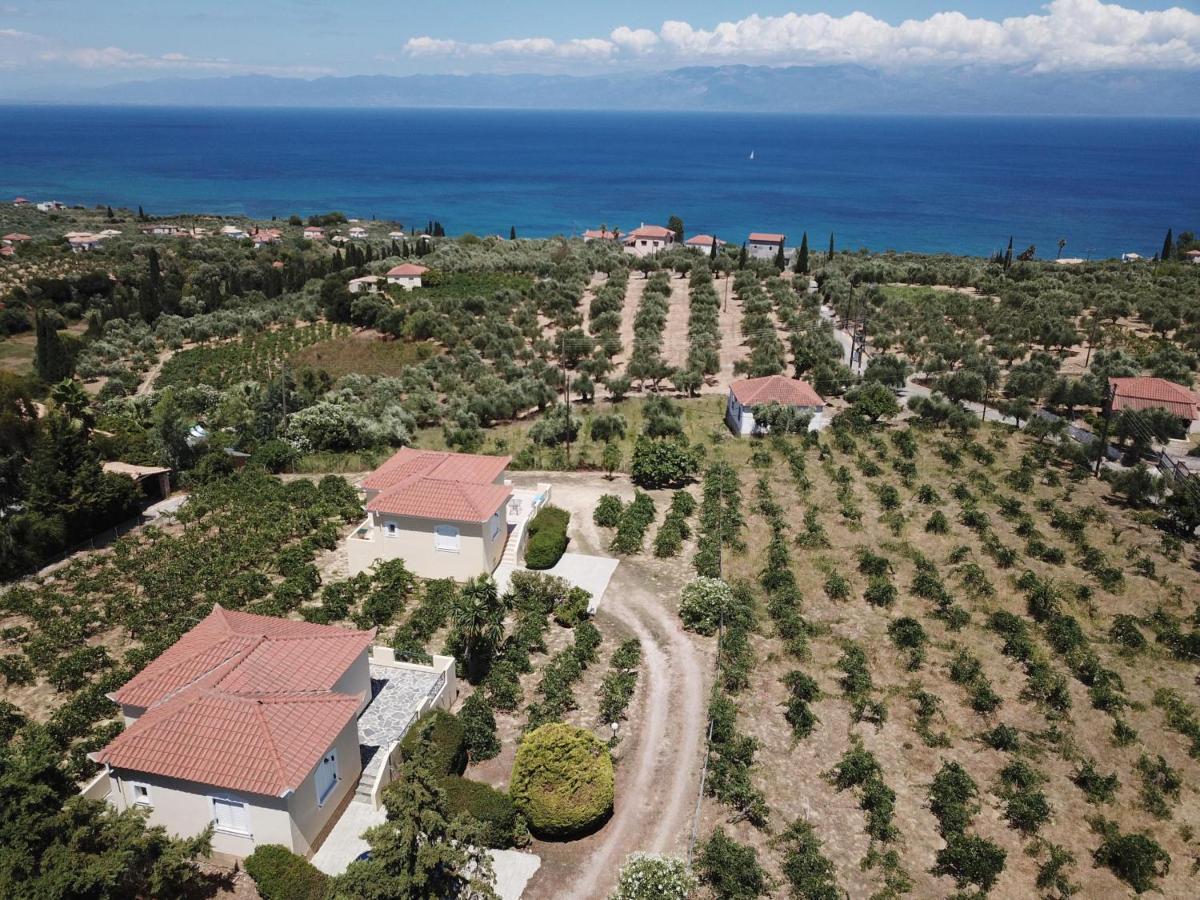 Orfanos 3 Villa Armenoí Buitenkant foto
