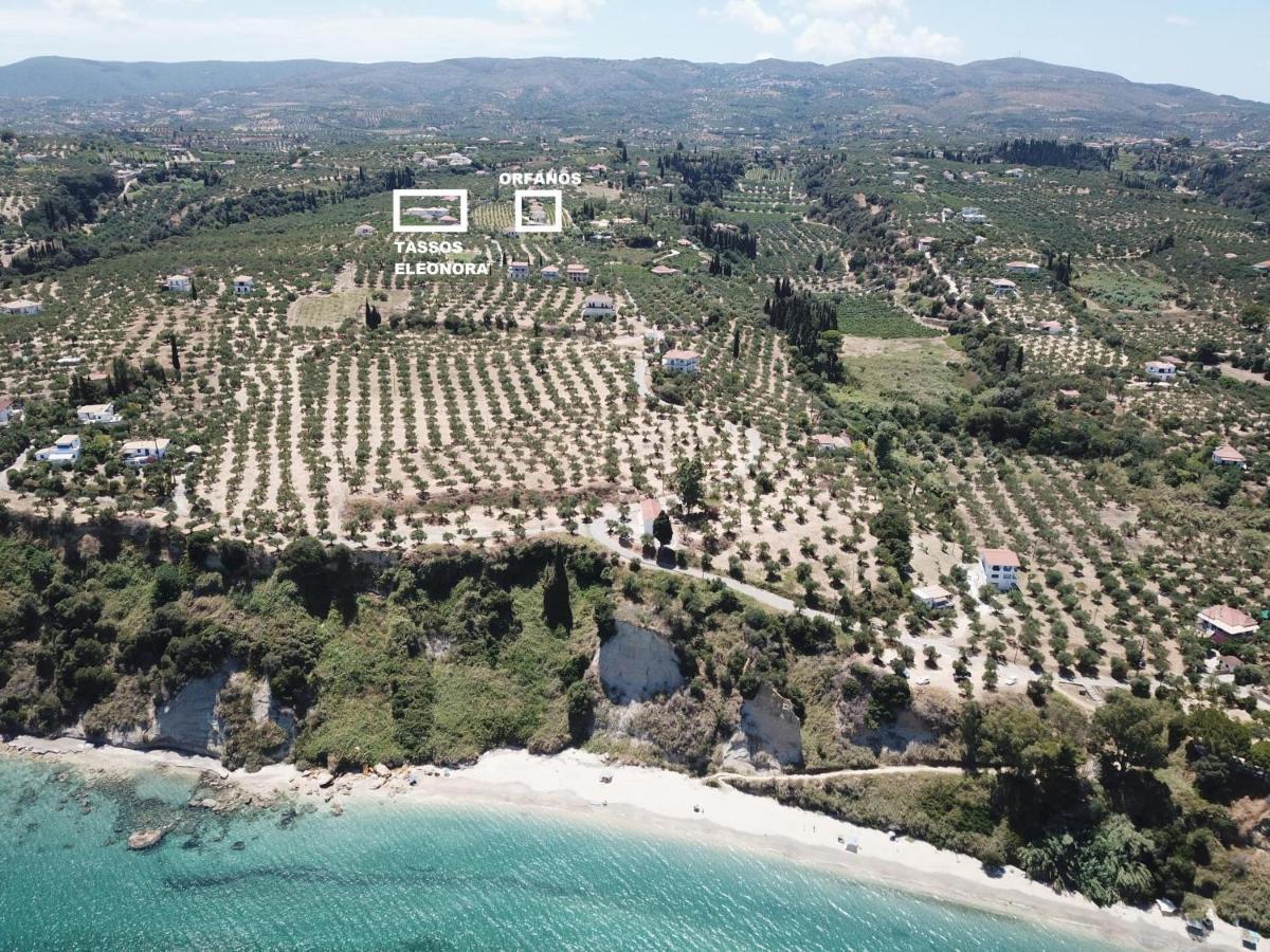 Orfanos 3 Villa Armenoí Buitenkant foto