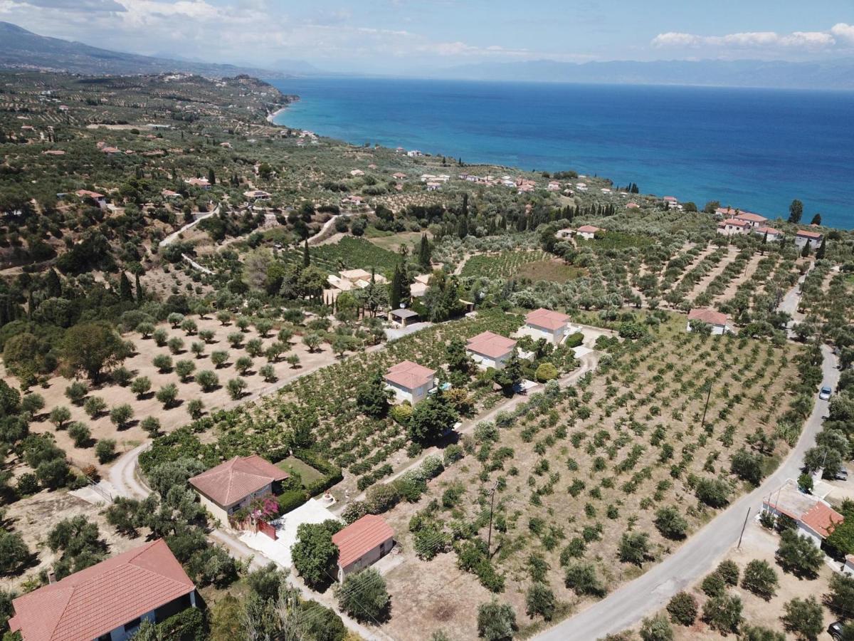 Orfanos 3 Villa Armenoí Buitenkant foto