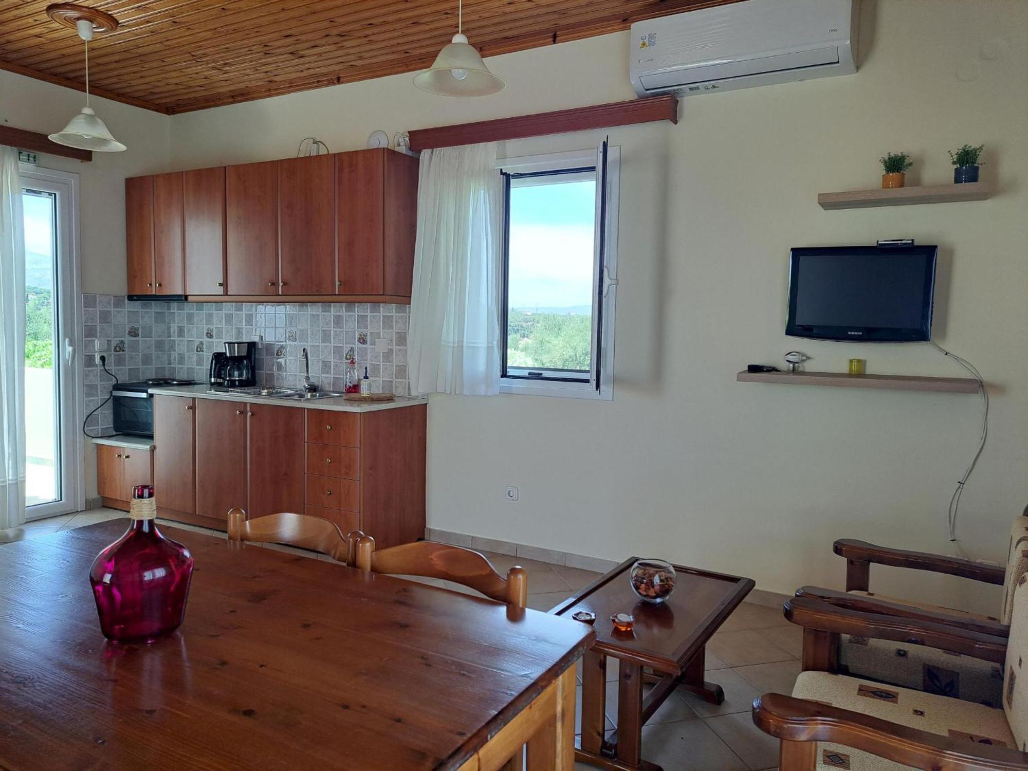 Orfanos 3 Villa Armenoí Buitenkant foto
